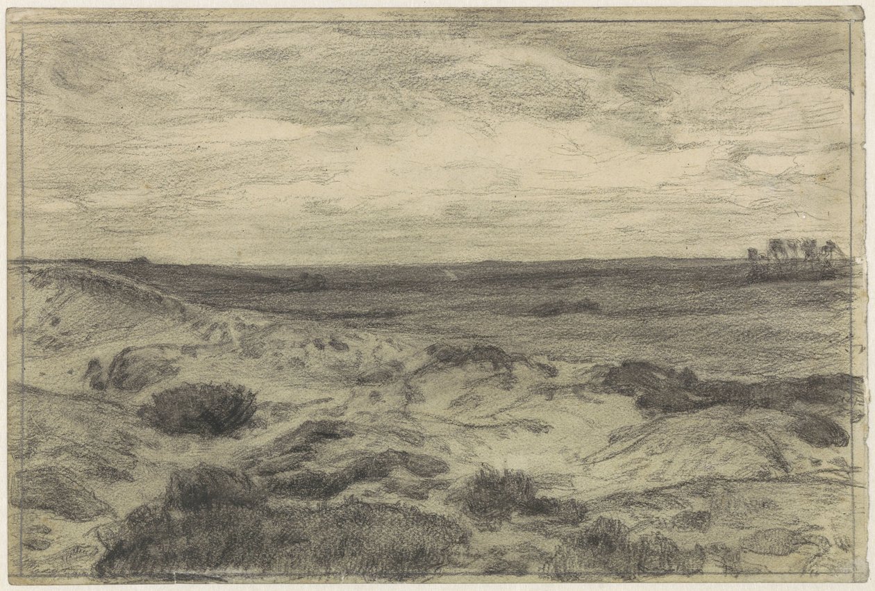 Heathland near Laren by Jan Veth