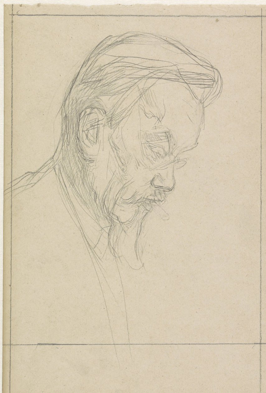 Portrait of Cornelis Hofstede de Groot by Jan Veth