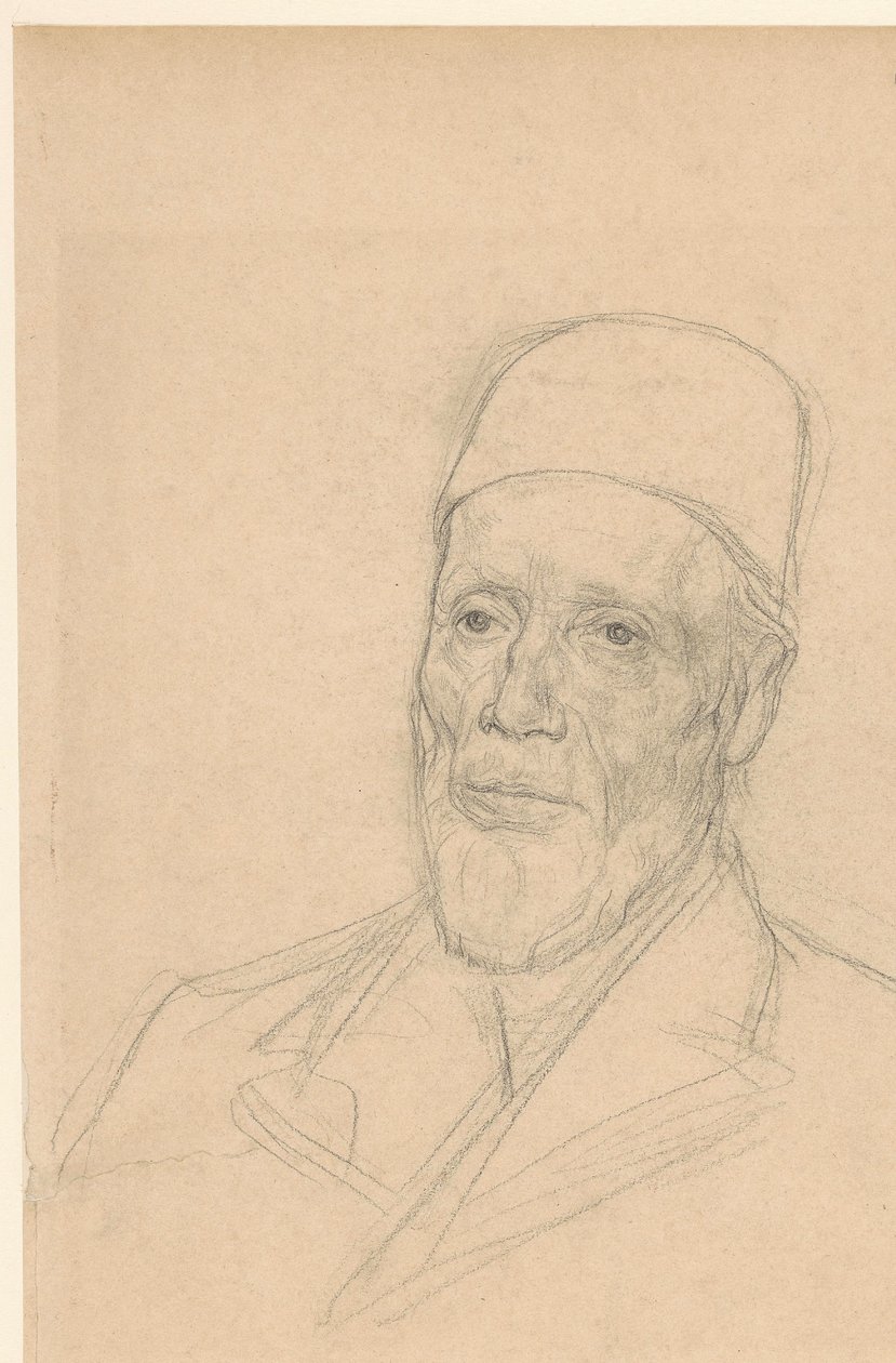 Portrait of Willem Nicolaas Dinger (?) by Jan Veth