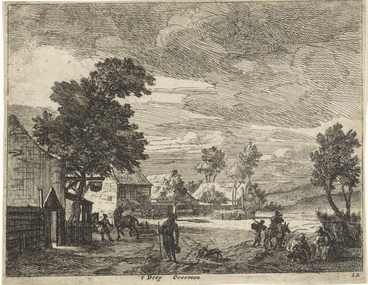 View of Overveen by Jan Vincentsz. van der Vinne