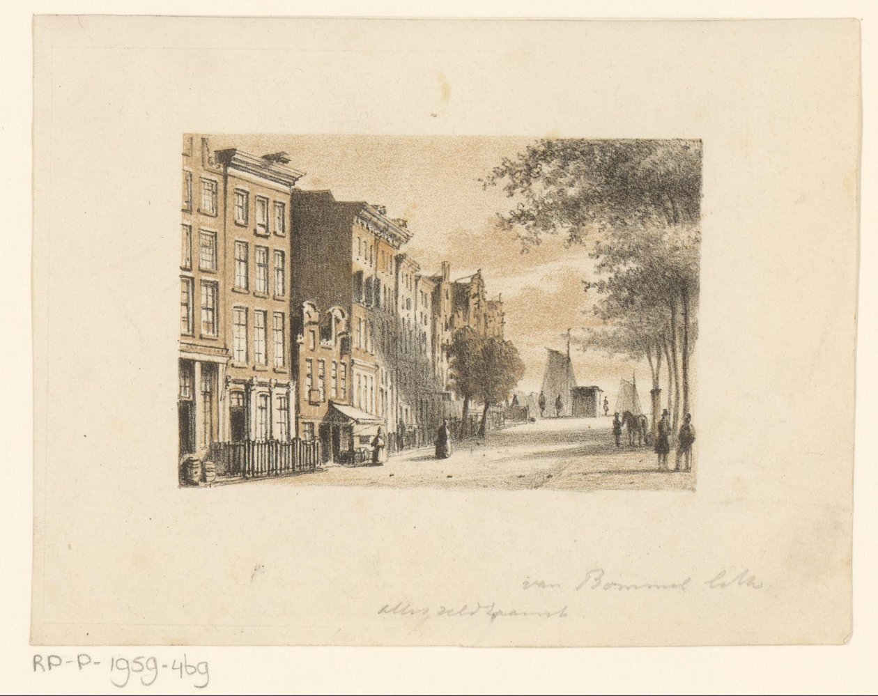 View in The Hague by Jan Weissenbruch