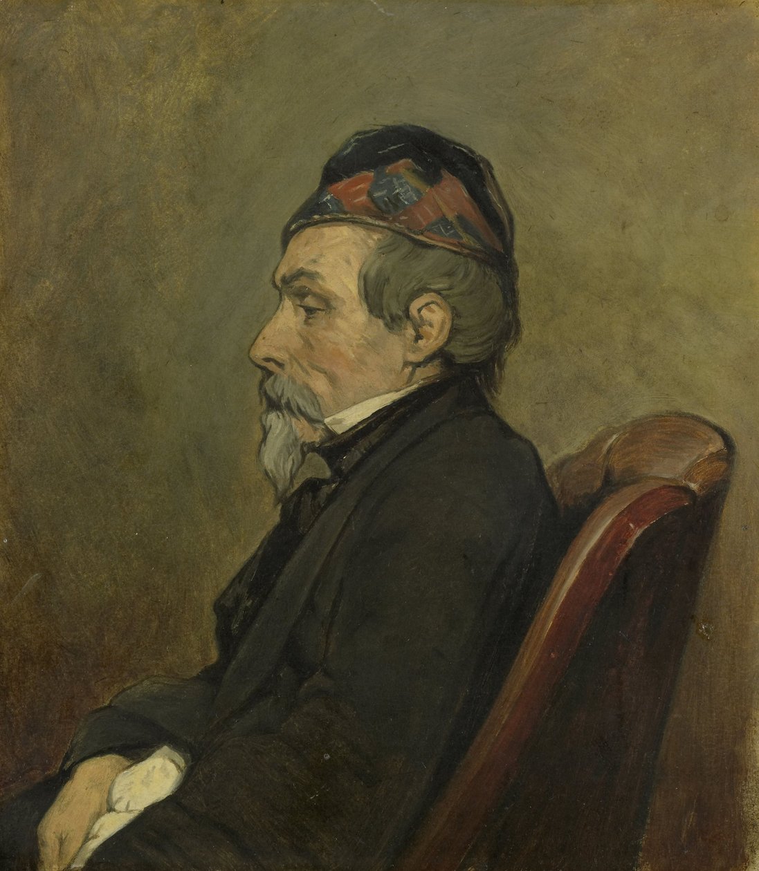Portrait of Johan-Hendrick-Louis Meyer by Jan Weissenbruch