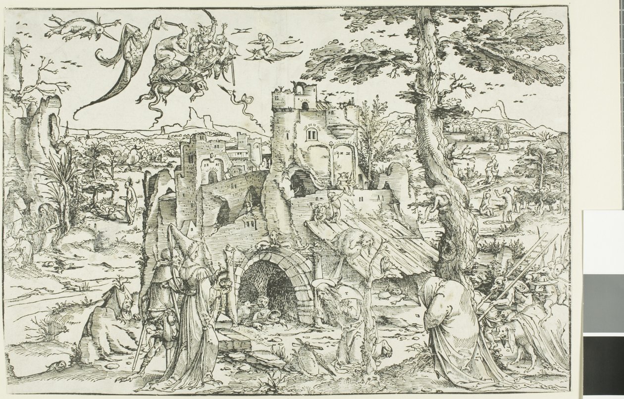 The Temptation of St. Anthony by Jan Wellens de Cock
