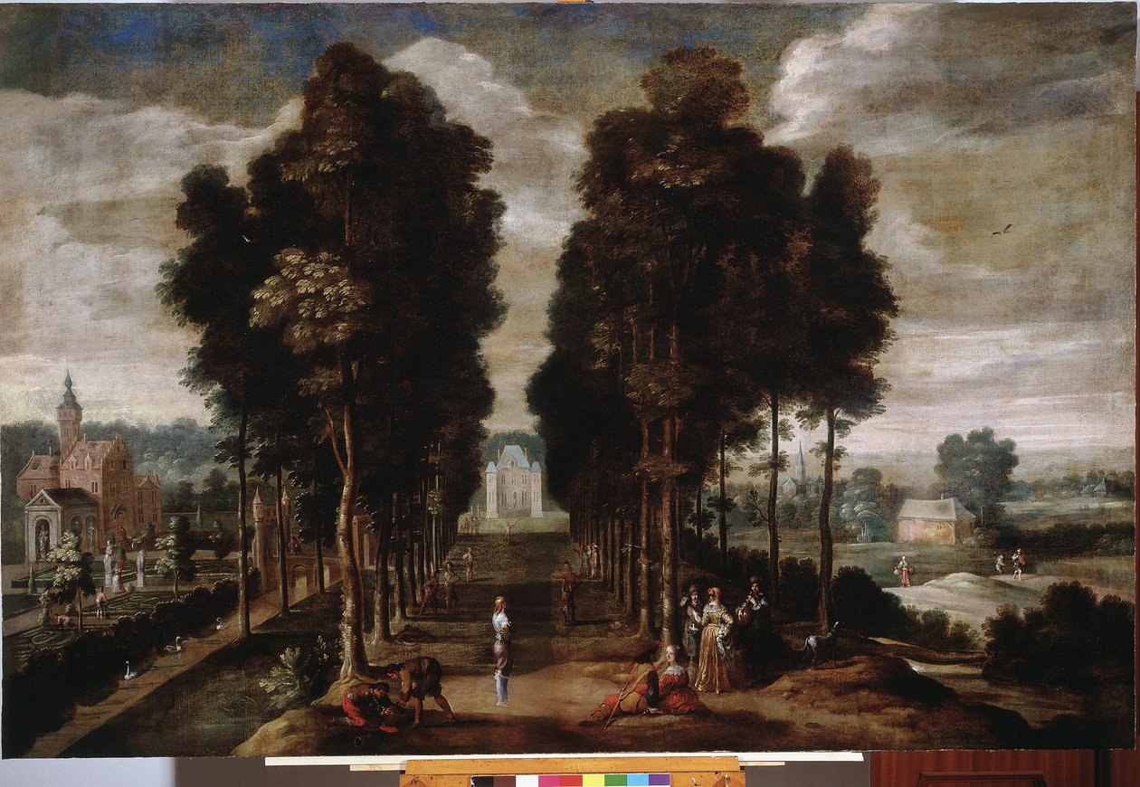 The park of the castle by Jan Wildens