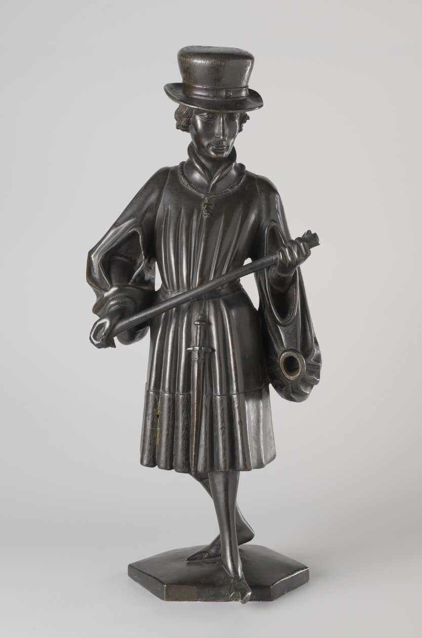 Weeper from the Tomb of Isabella of Bourbon by Jan attrib.to Borman