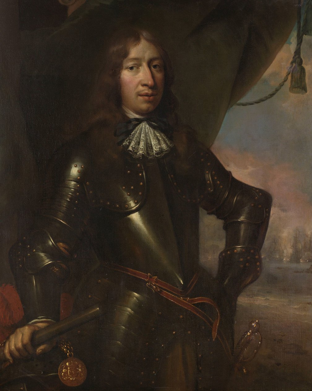 Willem Joseph Baron van Gendt, Vice Admiral by Jan de Baen (attributed to)