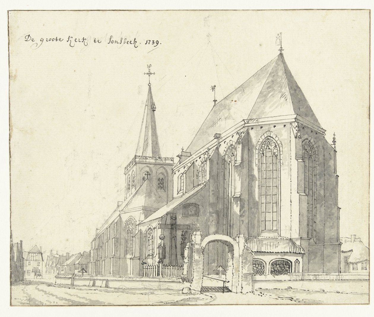 Great Church in Sonsbeck by Jan de Beijer