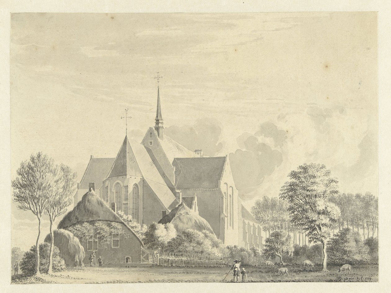 Church of Someren by Jan de Beijer