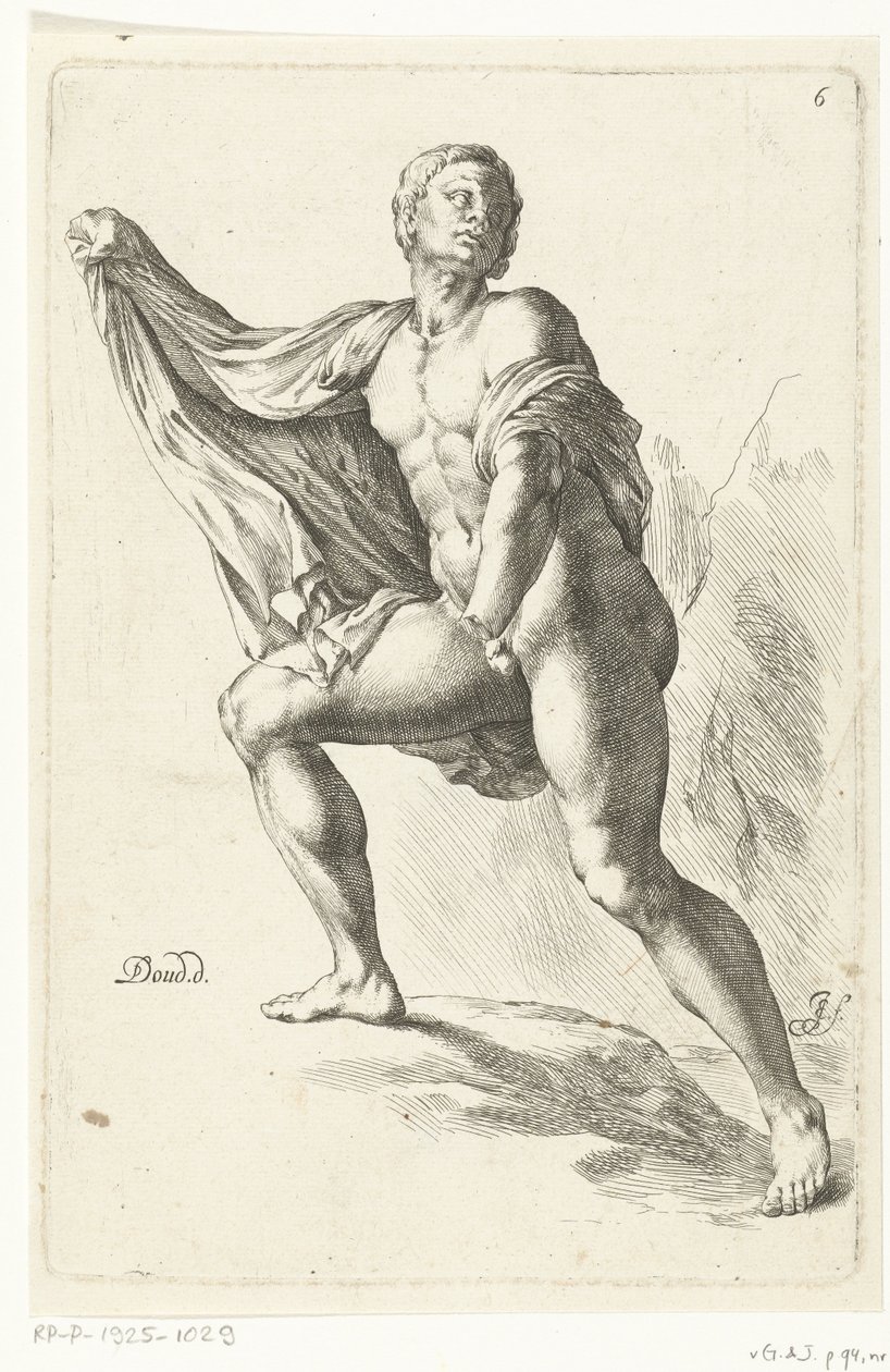 Son of Niobe (Signorum Veterum Icones I) by Jan de Bisschop