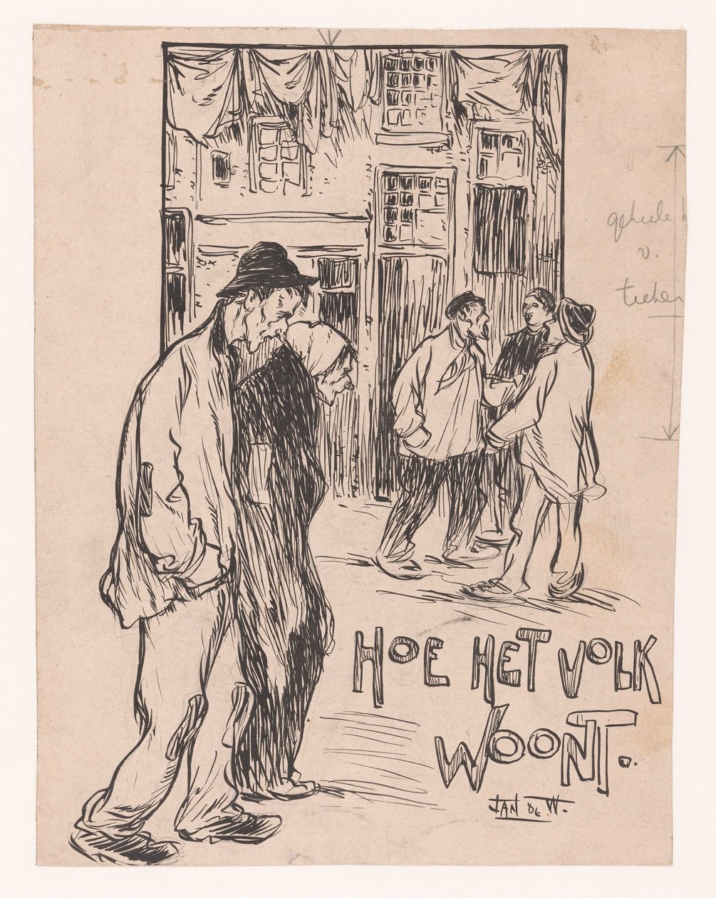 How the People Live by Jan de Waardt (signed by artist)