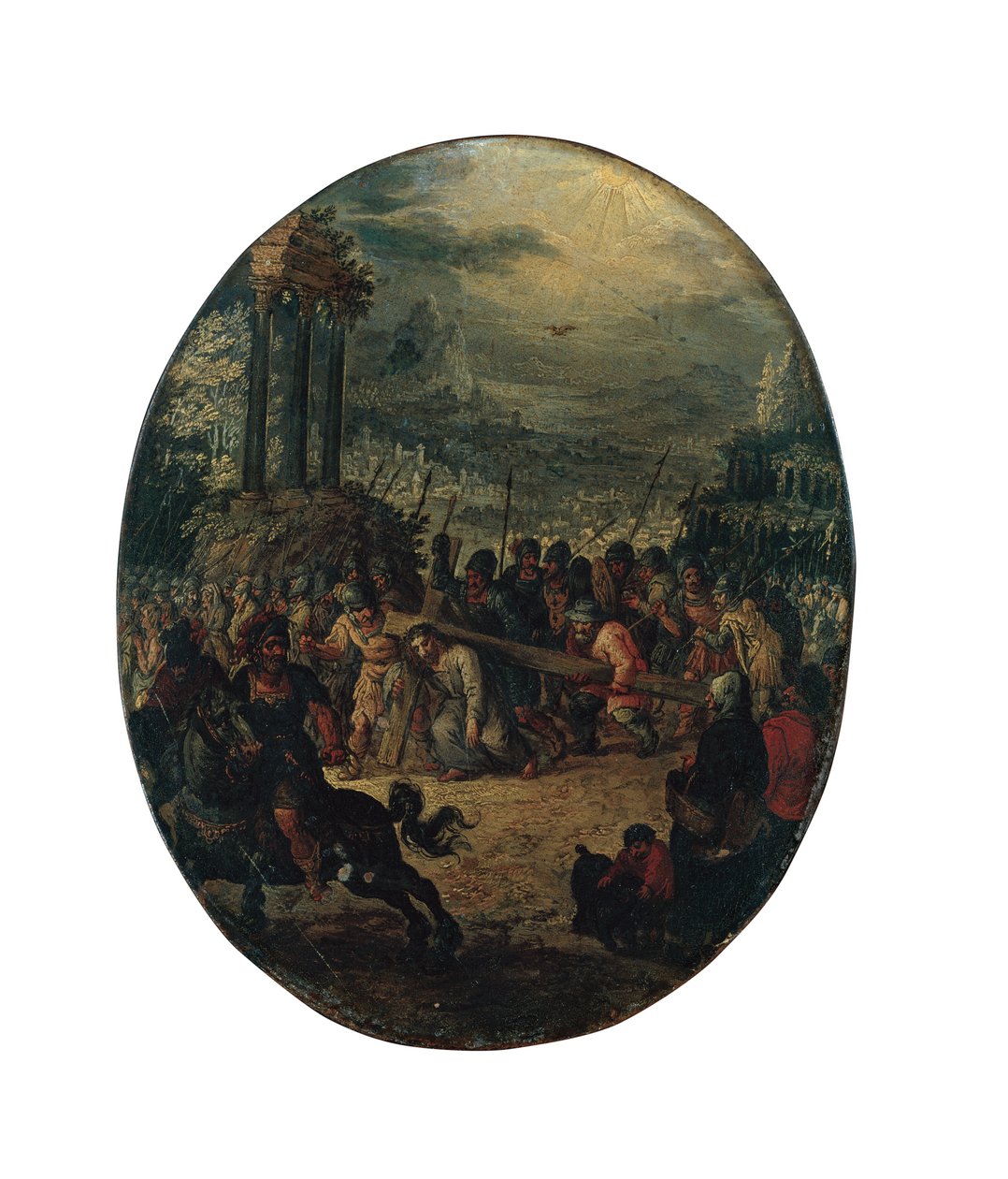 Christ on the Road to Calvary by Jan the Elder Brueghel