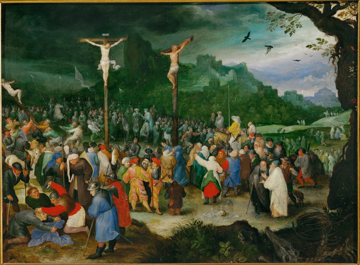 Crucifixion by Jan the Elder Brueghel