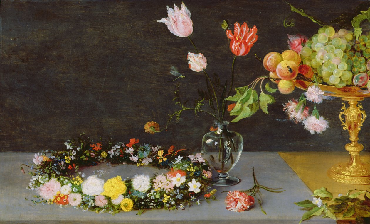 Flowers and Fruit by Jan the Elder Brueghel