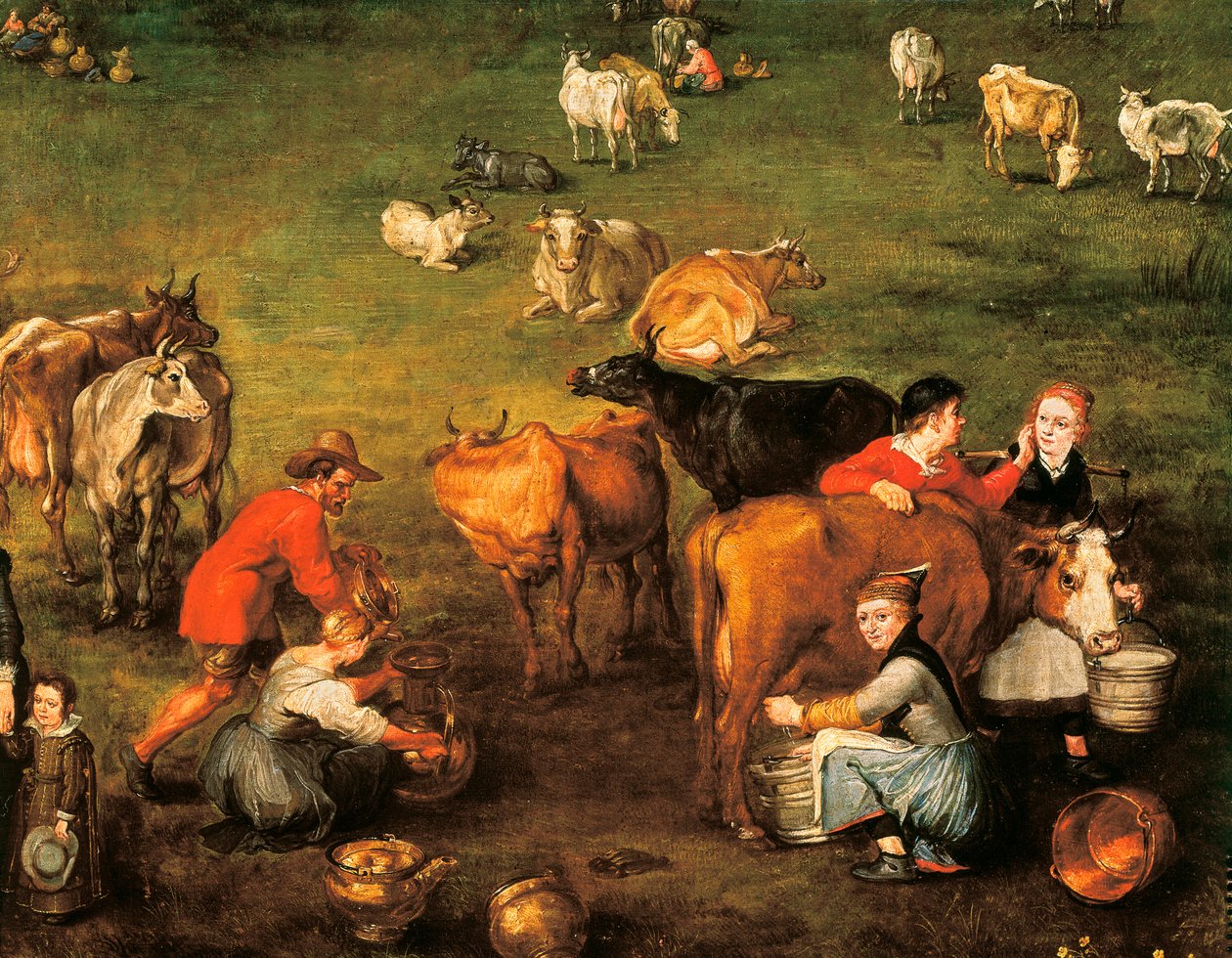 The Life of the Peasants (detail) by Jan the Elder Brueghel