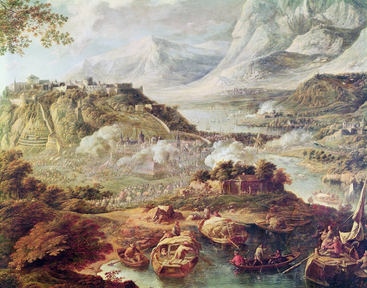 Assault on a Fortress by Jan the Elder Griffier