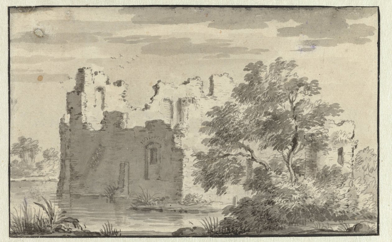 Ruins of Huis te Foreest or Oosterwijk by Jan van Aken (attributed to)
