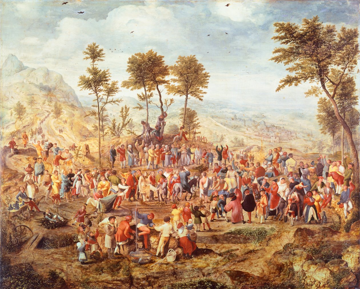 Christ Entering Jerusalem by Jan van Amstel