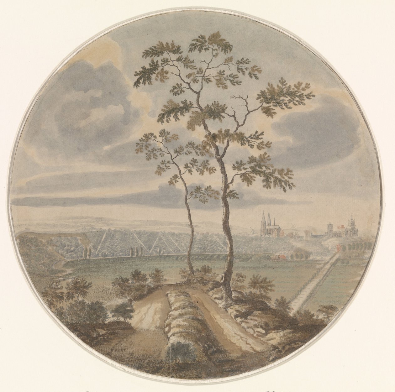 View of the City of Kleve by Jan van Call (I) (attributed to)