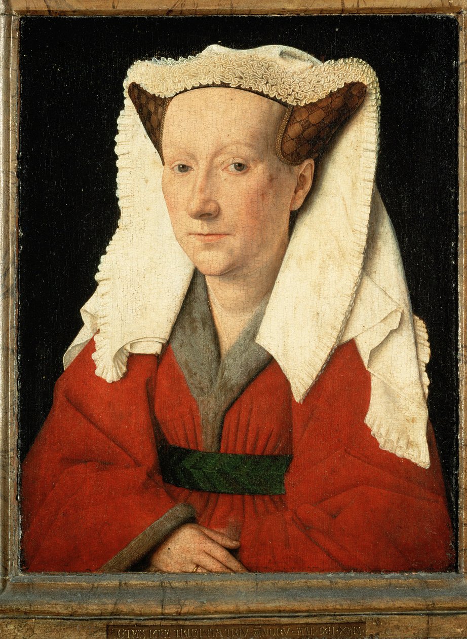 Margaret van Eyck, Wife of the Artist by Jan van Eyck