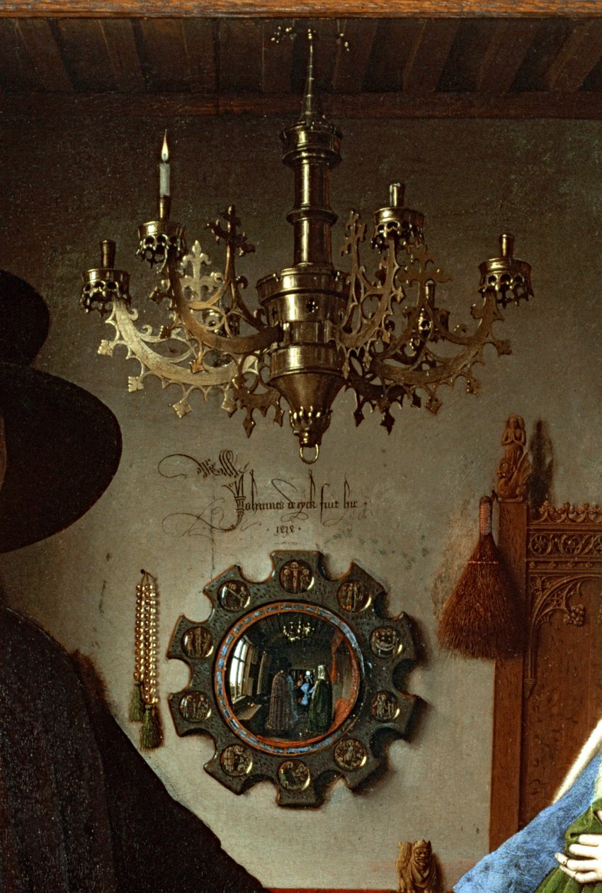 Portrait of Giovanni Arnolfini and his Wife by Jan van Eyck