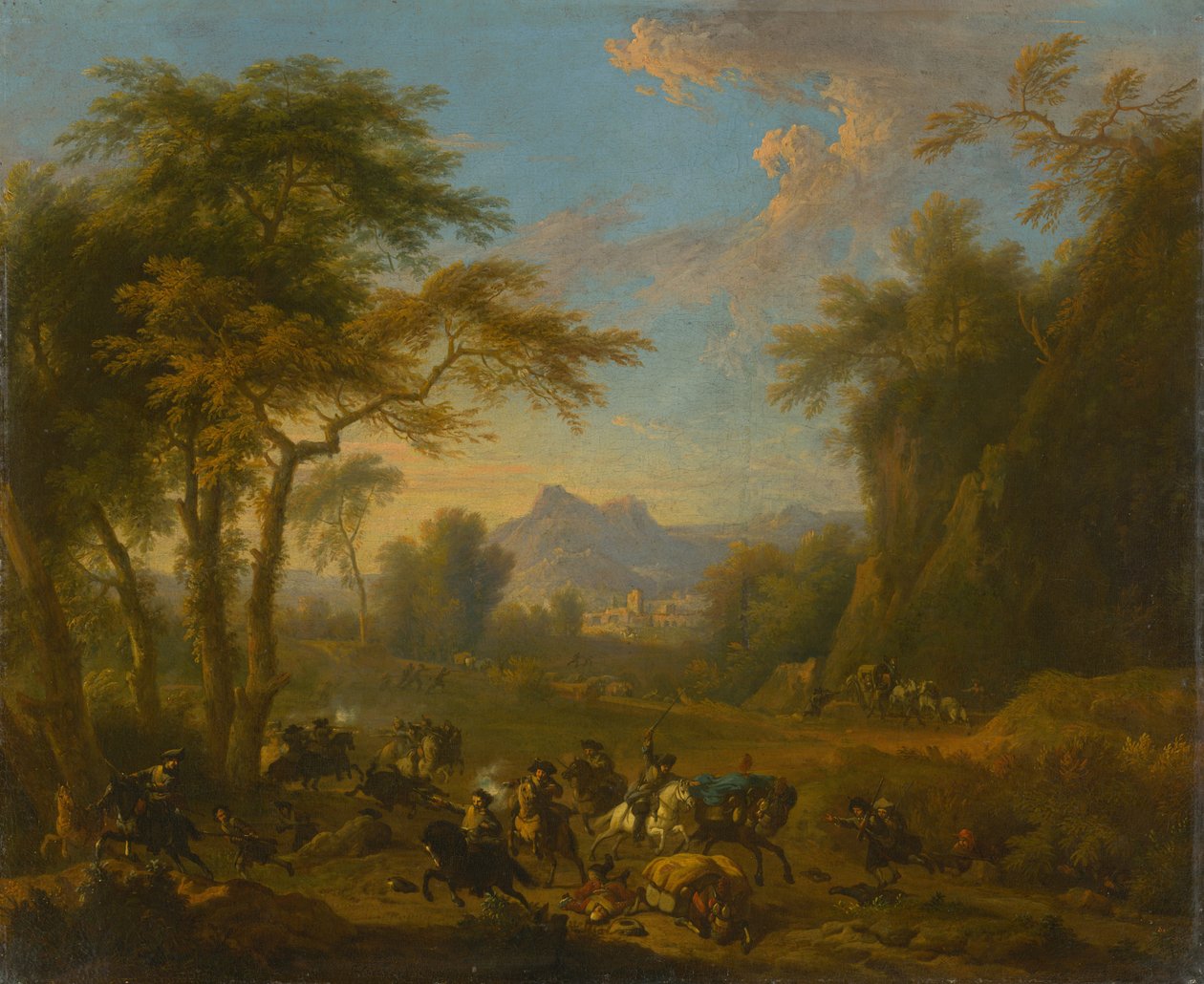 Raid by Jan van Huchtenburgh: Buy fine art print