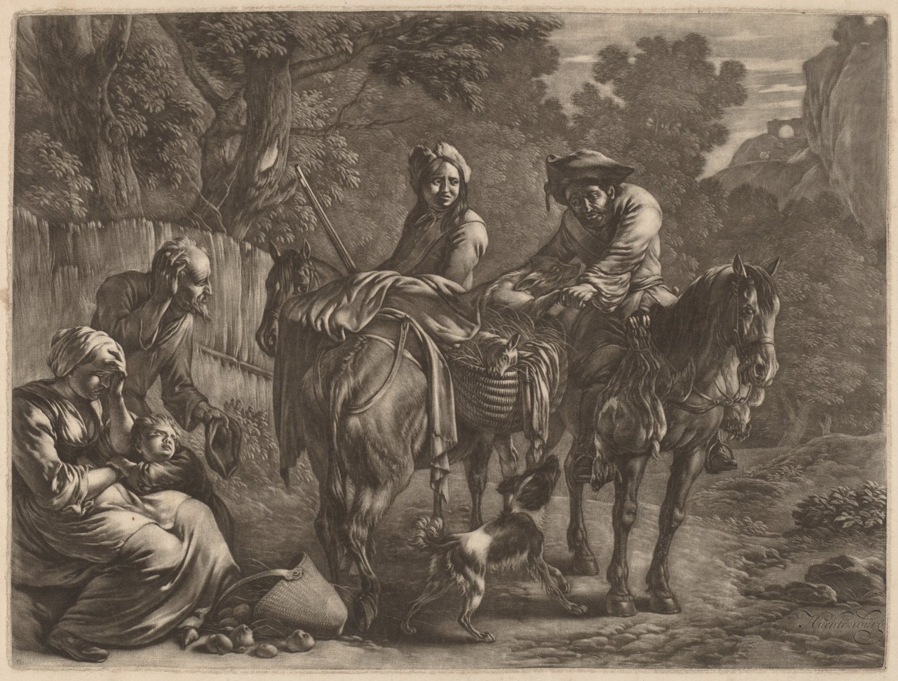 Robbers on Horseback by Jan van Huchtenburgh