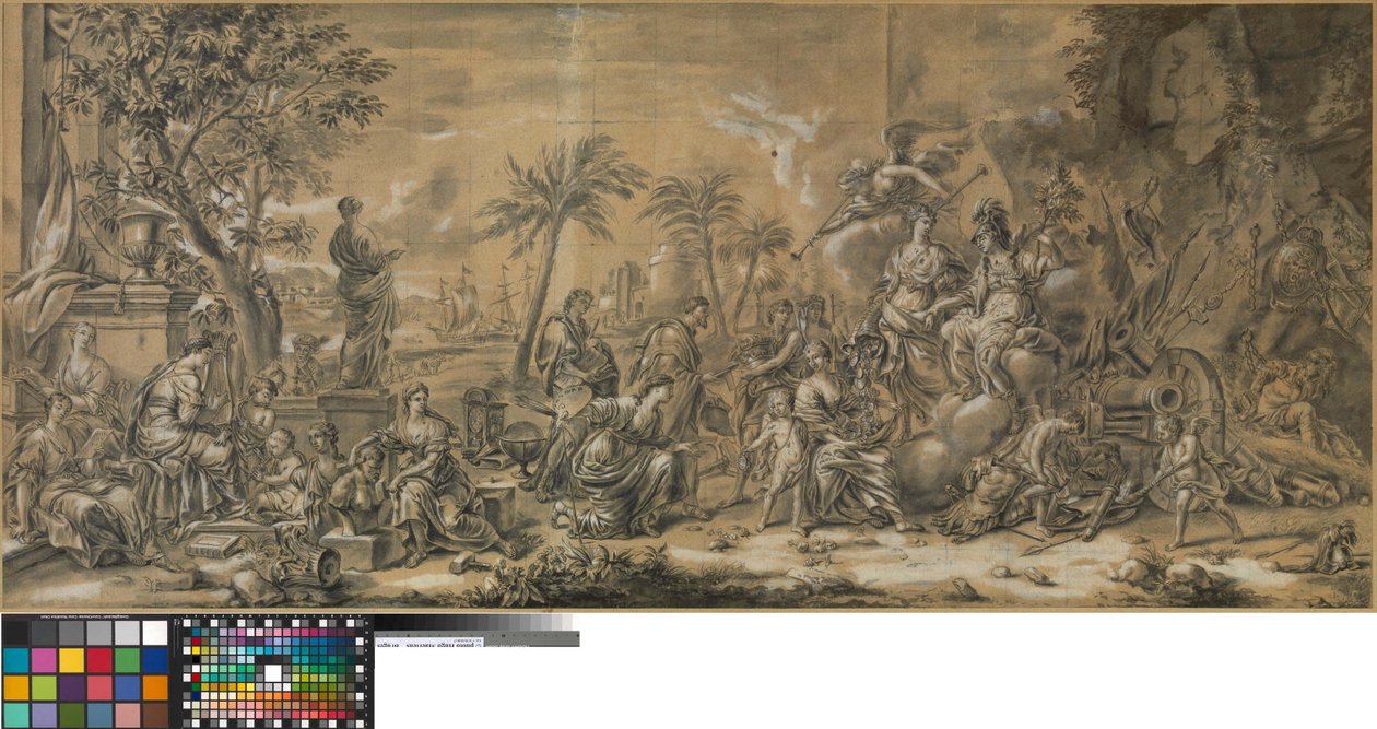 Glorification of Minerva by Jan van Orley