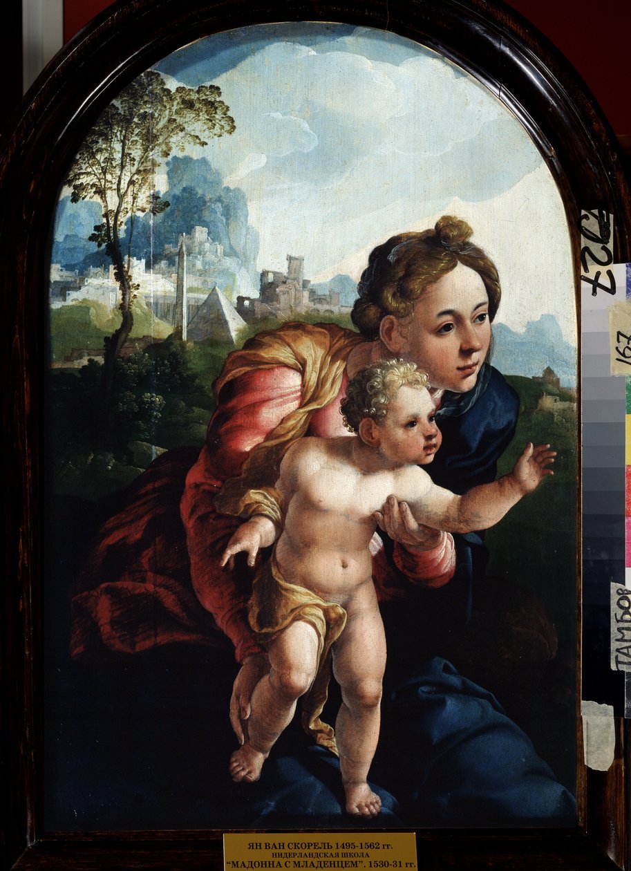 Virgin and Child by Jan van Scorel