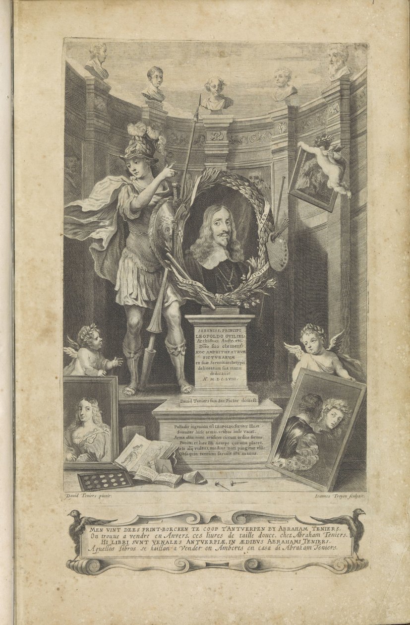 Allegory of Archduke Leopold Wilhelm of Austria by Jan van Troyen