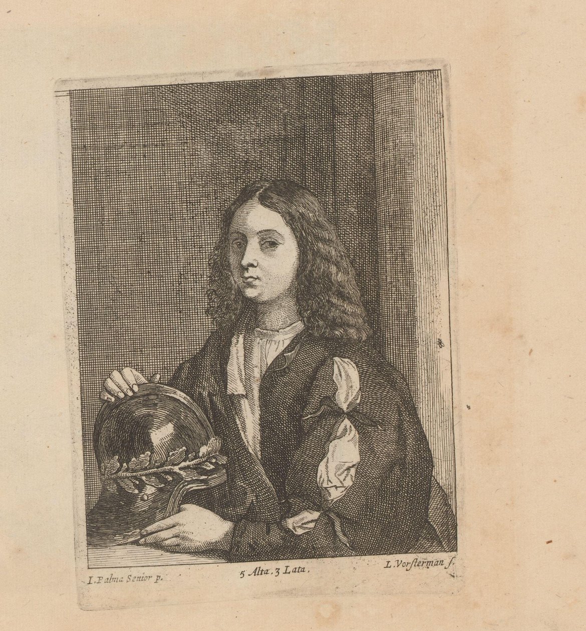 Portrait of an Unknown Man with Beret by Jan van Troyen