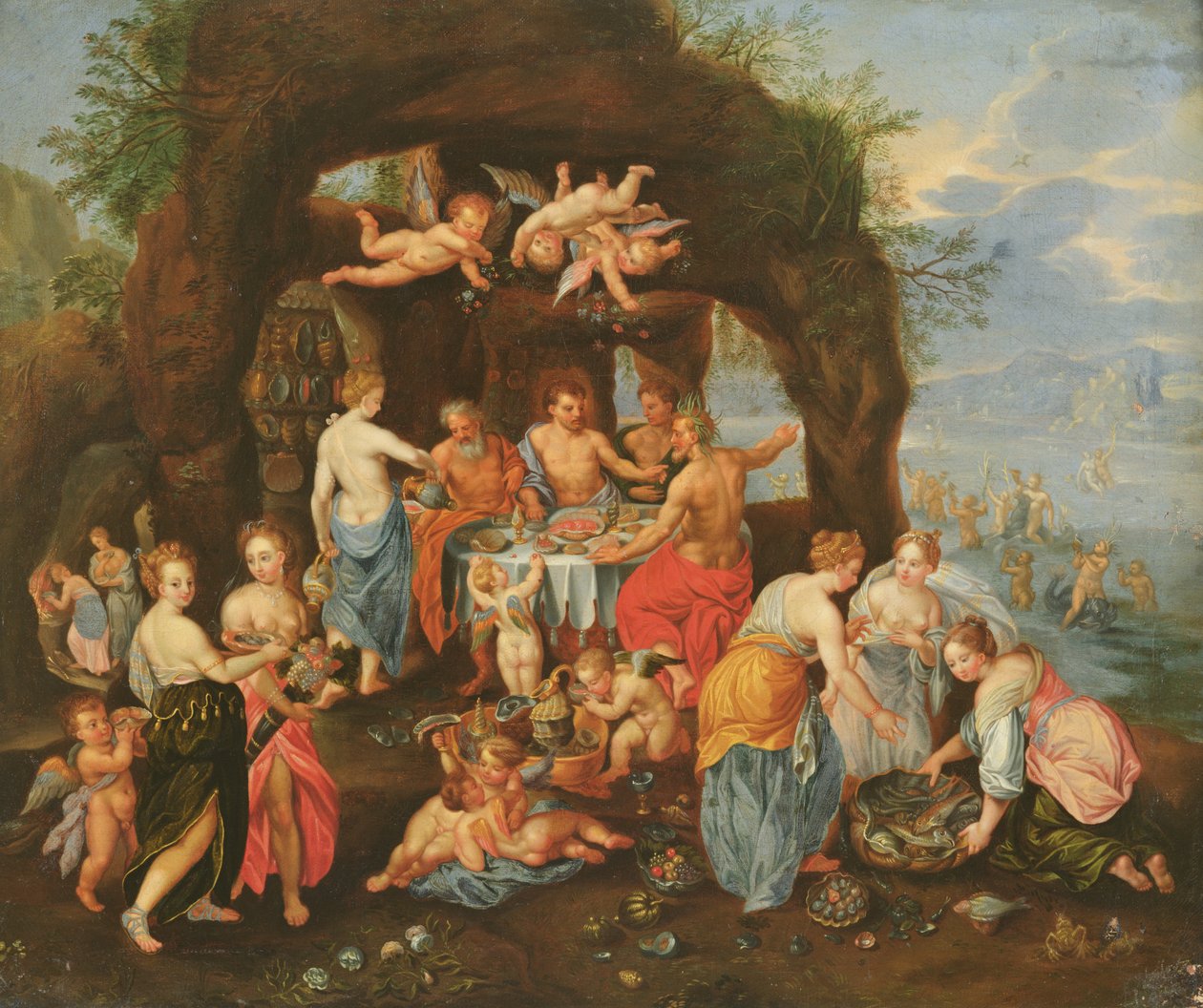 The Feast of the Gods by Jan van and Balen, Hendrik van Kessel