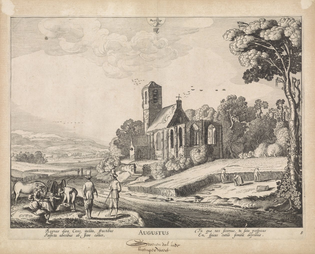 August by Jan van de Velde (II)