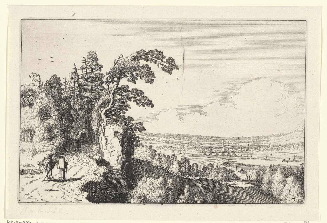View of a Valley by Jan van de Velde (II)