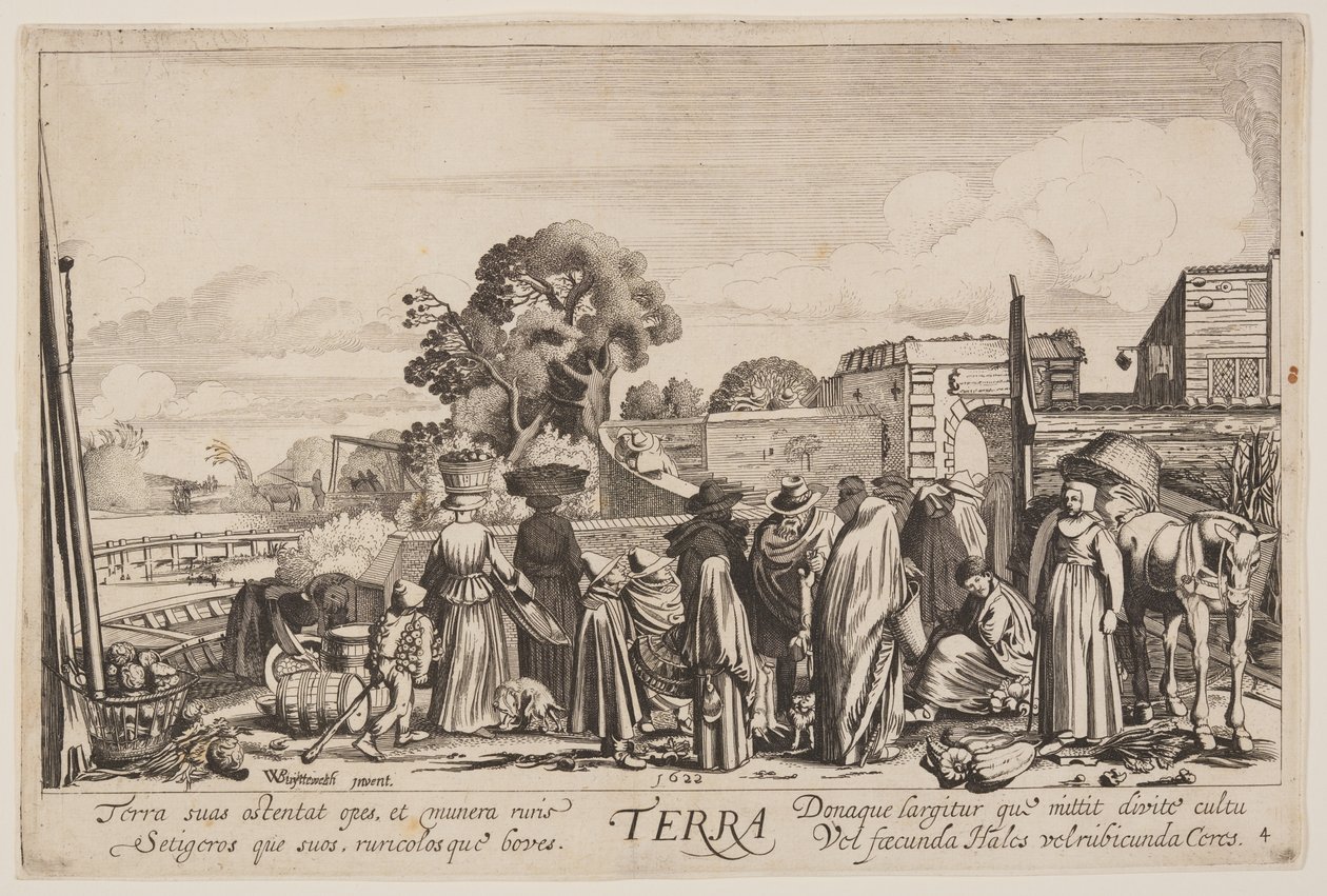 Earth, from The Four Elements by Jan van de Velde II