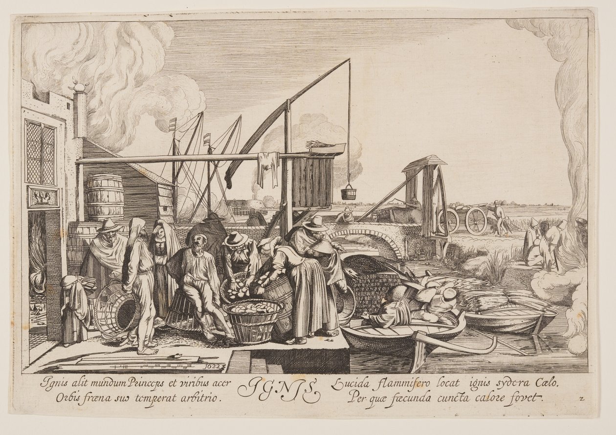 Fire, from The Four Elements by Jan van de Velde II