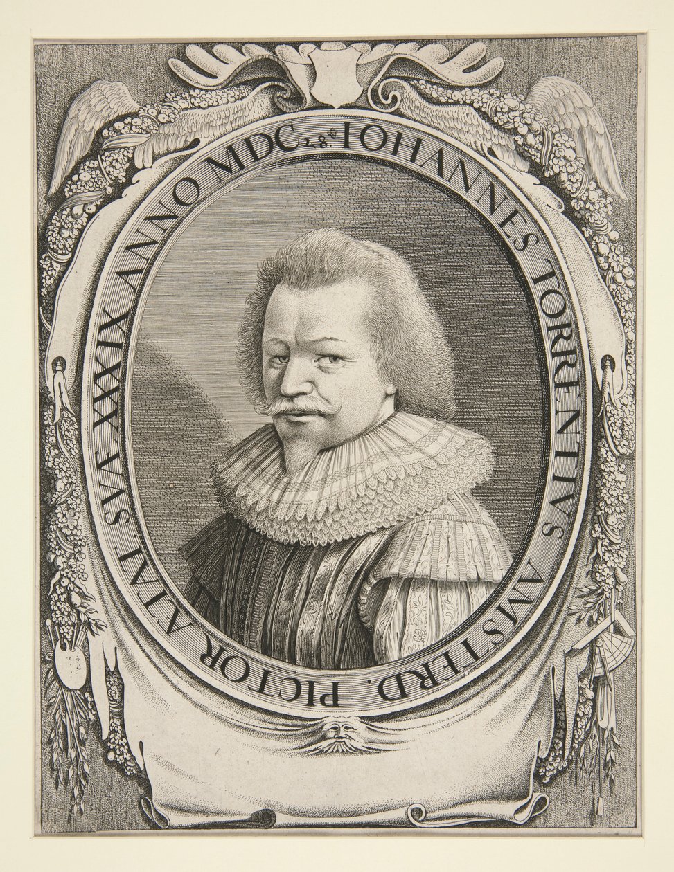 Portrait of Johannes Torrentius by Jan van de Velde II