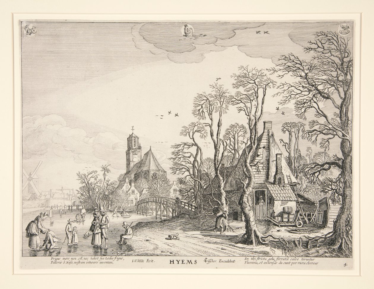Winter, from a Series of the Four Seasons by Jan van de Velde II