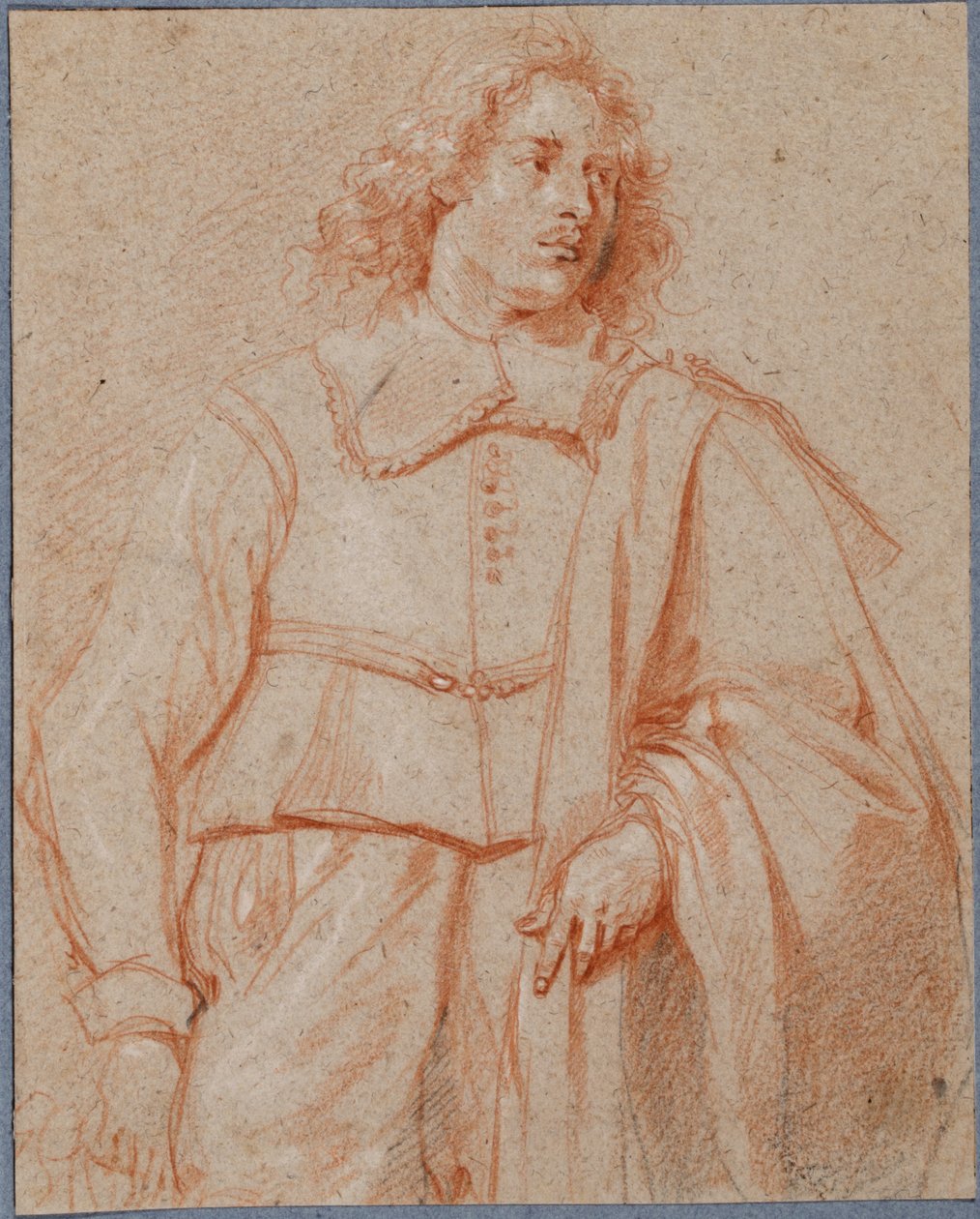 A Three-Quarter Length Study of a Young Man by Jan van den Bergh