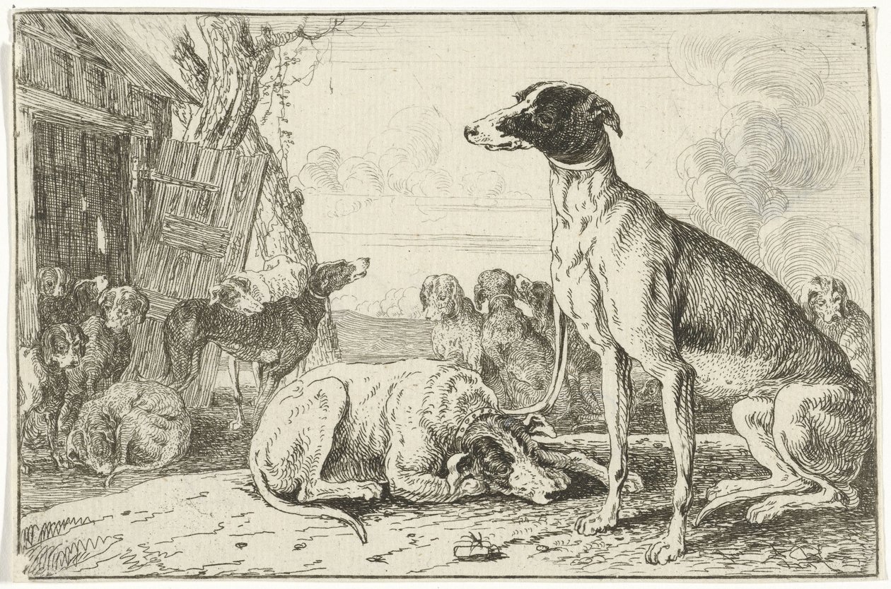 Dog Kennel by Jan van den Hecke
