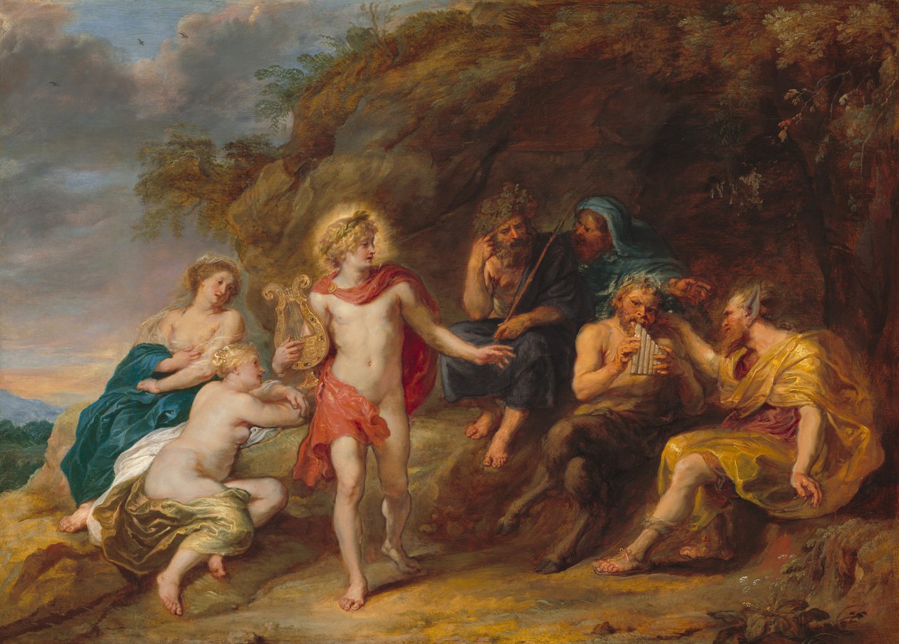 The Judgment of Midas, c. 1640 by Jan van den Hoecke