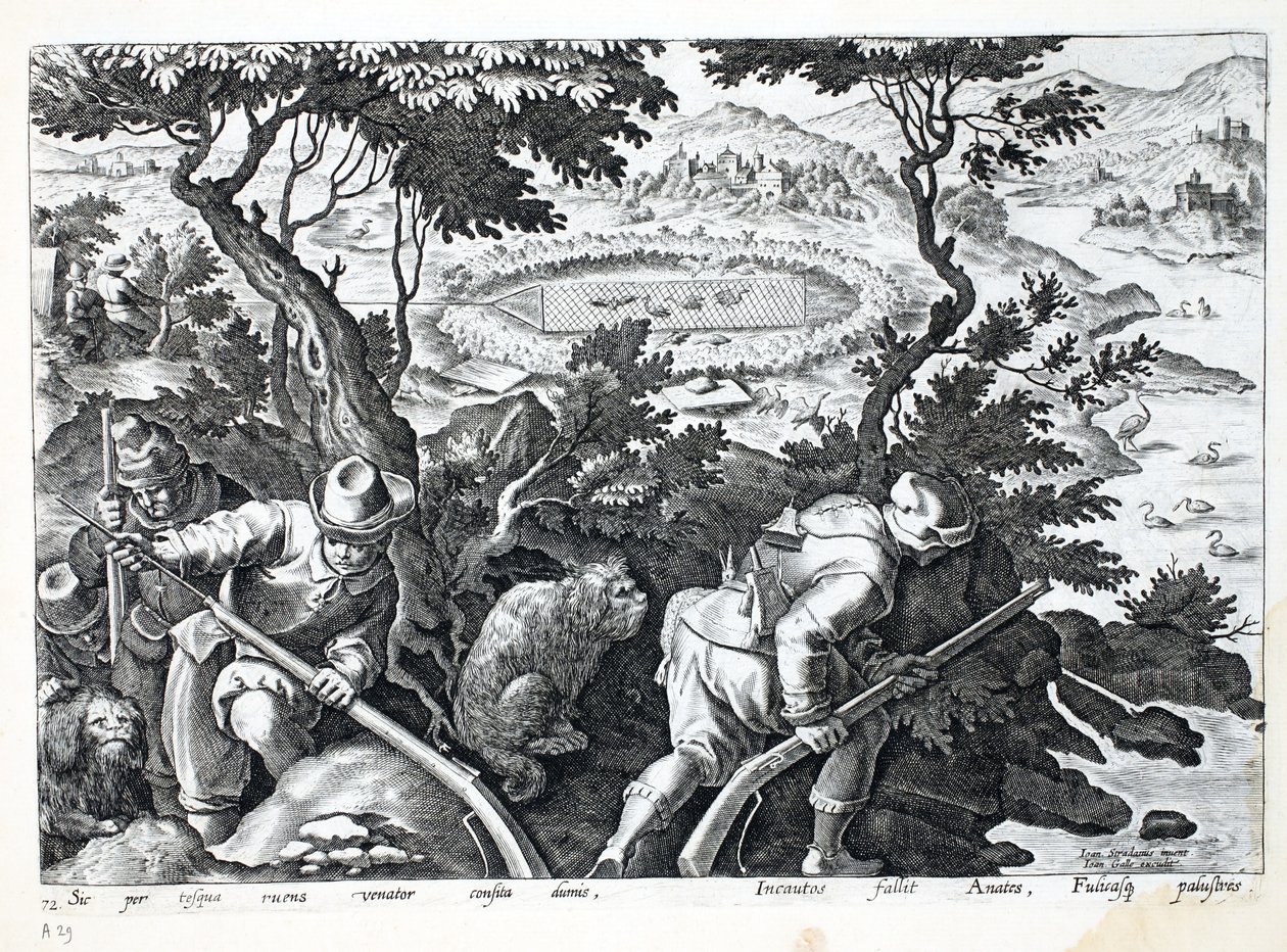 Hunting for Ducks, Illustration from 