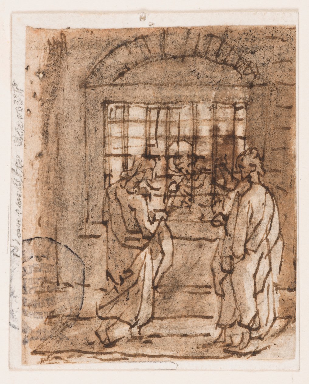 St. Peter in Prison by Jan van der Straet, called Stradanus