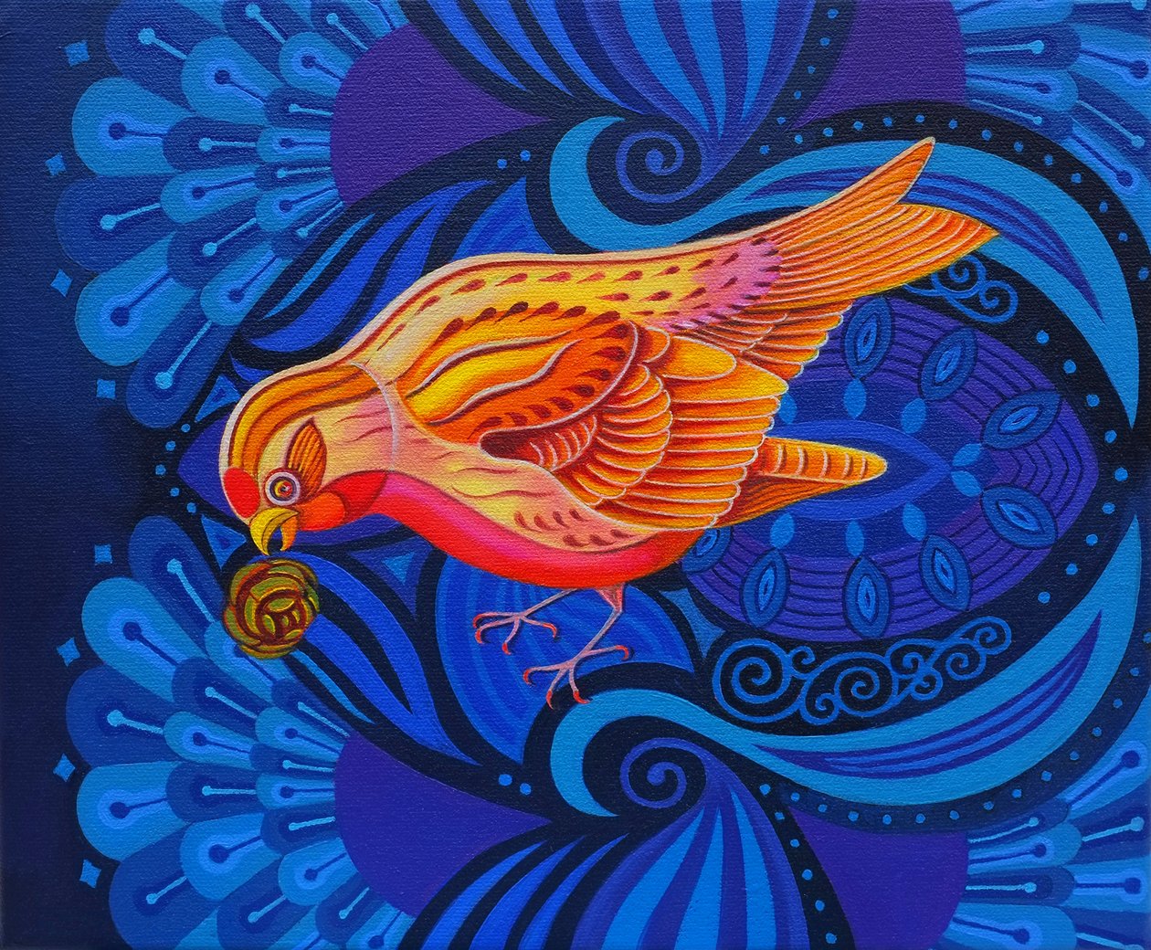 Redpoll by Jane Tattersfield