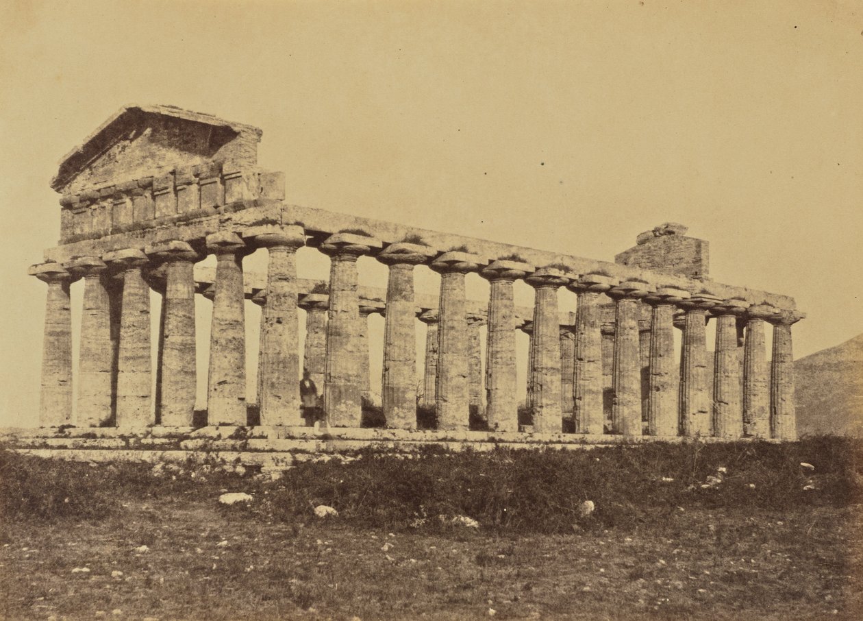 Temple at Paestum by Jane Martha St. John