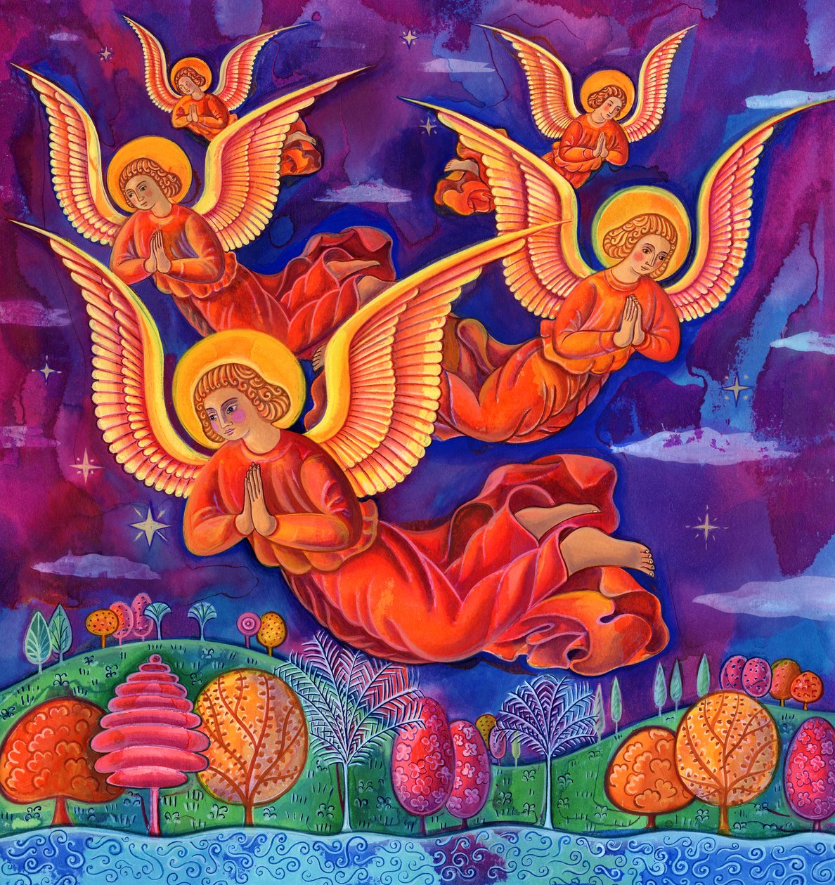 Angels, 1999 by Jane Tattersfield