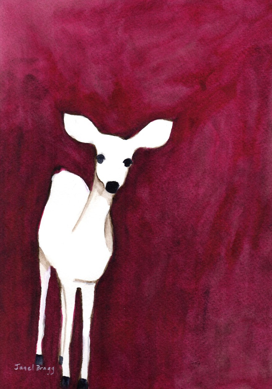 Deer on Cap Sante by Janel Bragg
