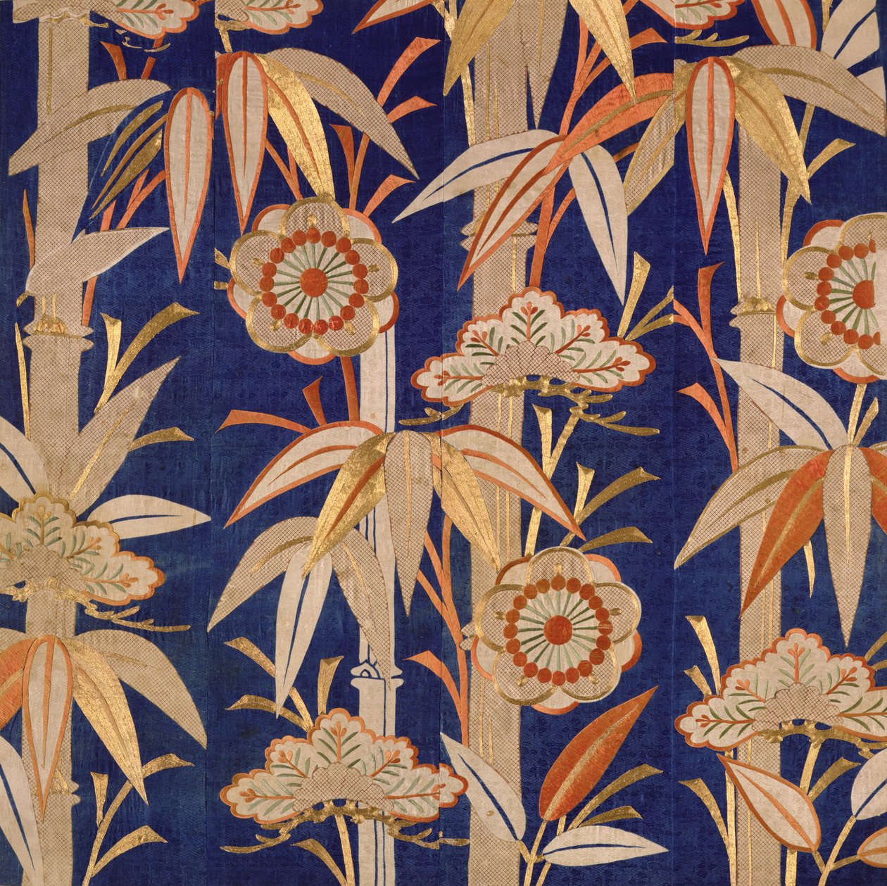 Buddhist Temple Altar Cloth, Edo Period by Japanese School