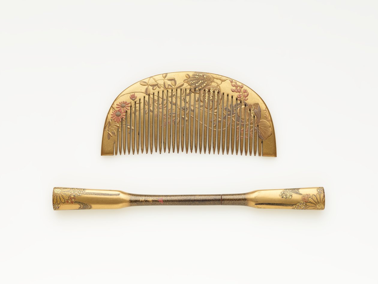 Comb and Hairpin by Japanese School
