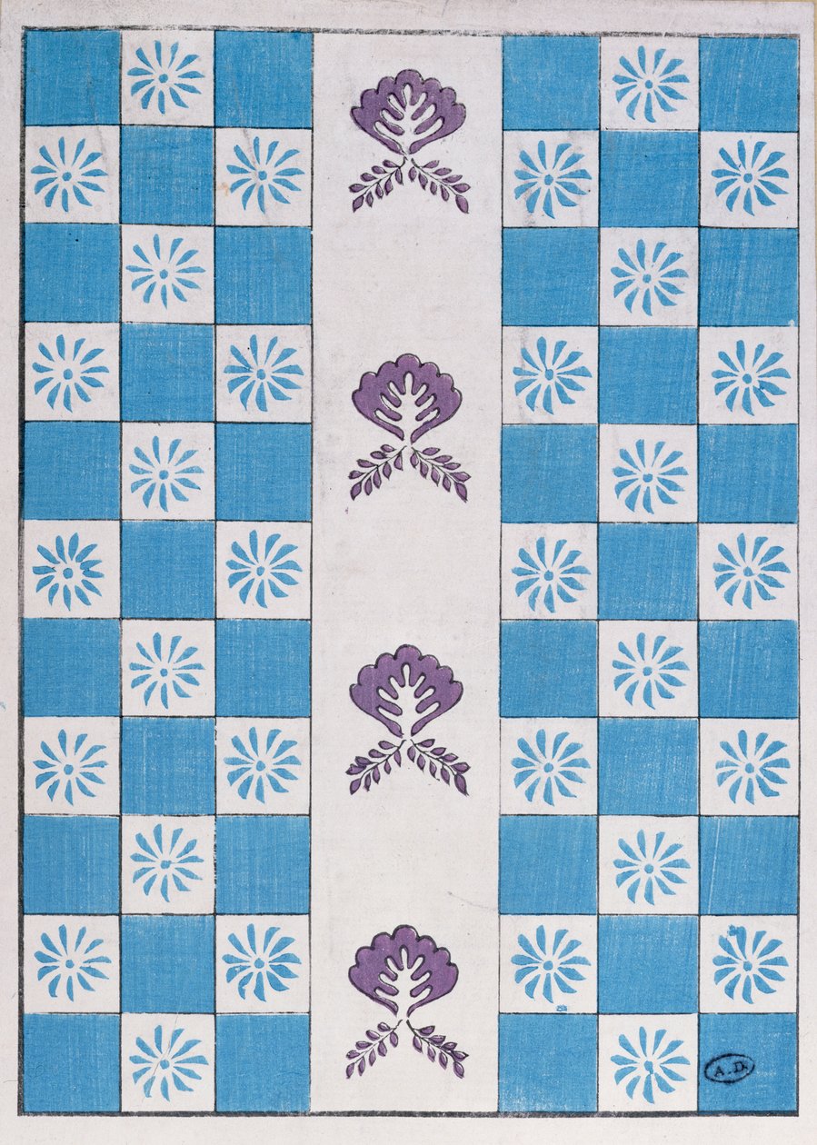 Fabric design, end nineteenth century by Japanese School