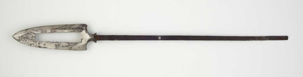 Head of a Yari, or spear of Togari-Ya (heart-shaped) form by Japanese School